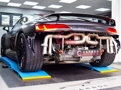 Audi R8 V10 Carbonwurks Performance Titan Auspuff (2016/65 Ab) - R8 4S Gen 2