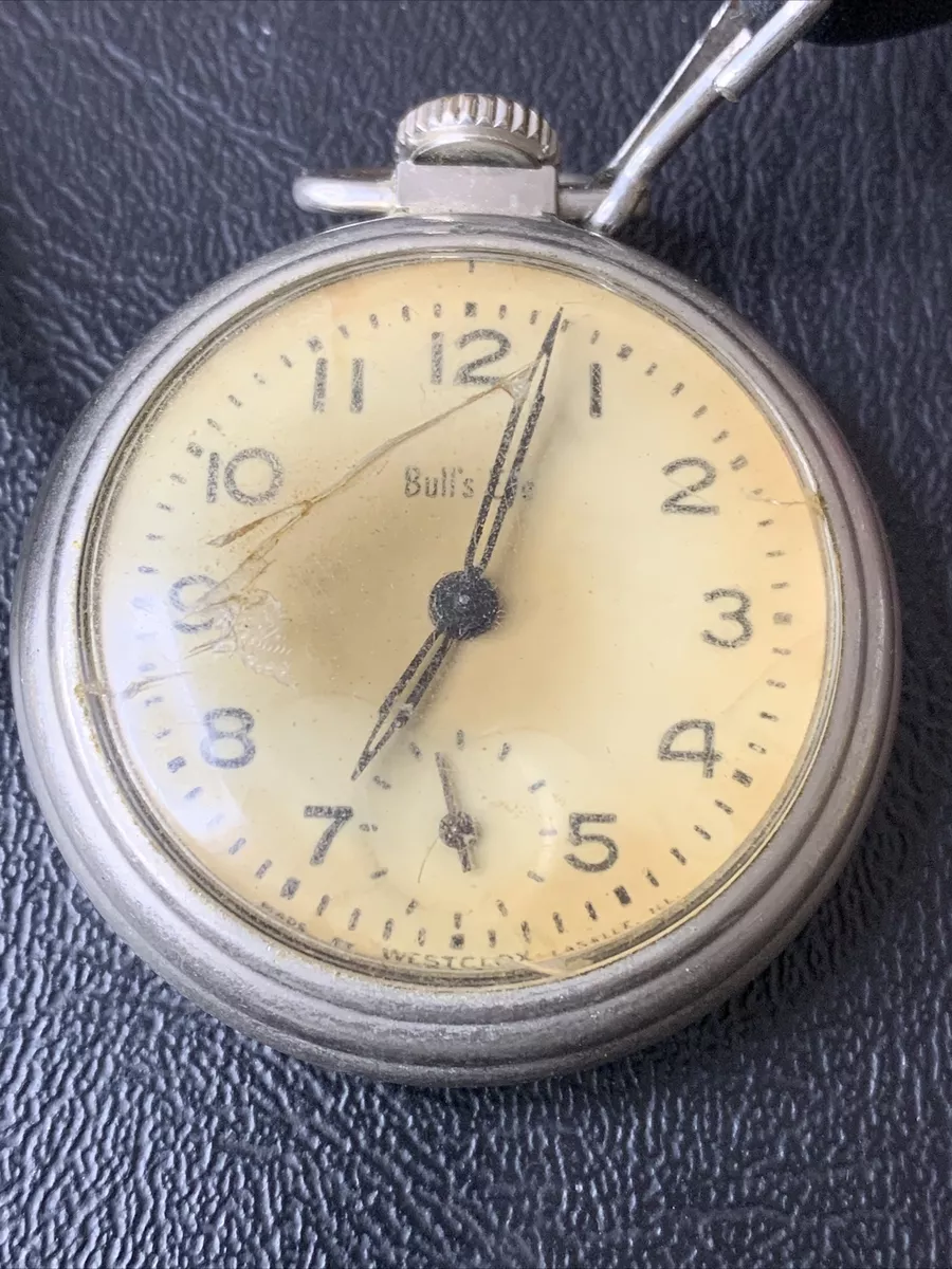 Bulls eye hotsell pocket watch 90001