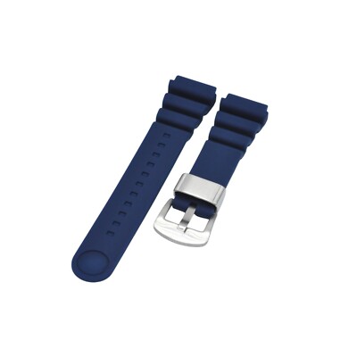 Prospex SRPA83 22mm Navy Blue Rubber Watch Strap For Seiko | eBay