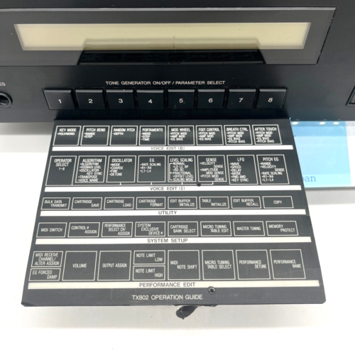 Yamaha TX802 FM Tone Generator Synthesizer Used Tested from Japan - Picture 8 of 15