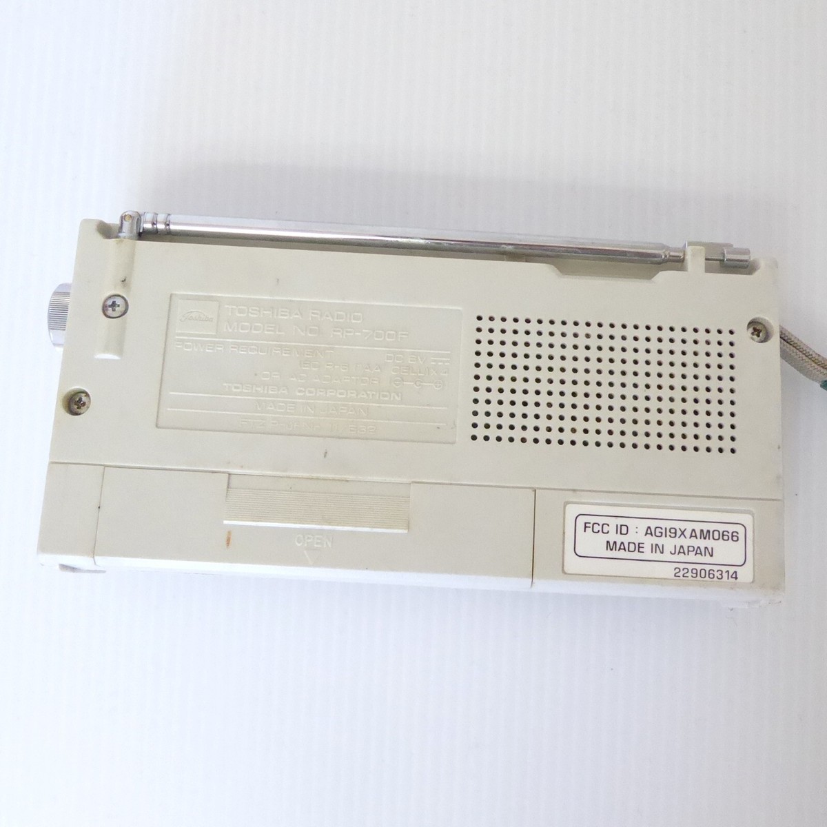 TOSHIBA MODEL RP750FT MW/SM/FM ラジオ TOSHIBA RP-S7X FM SW MW Radio Working Retro from JP | eBay