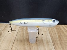 Heddon Chug'n Spook Rare Color Combo Speckled Blue Topwater Fishing Lure 7/8in