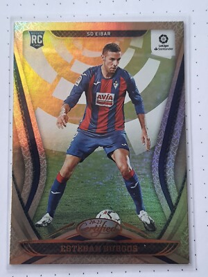 2020-21 Panini Chronicles Certified La Liga Esteban Burgos #25 Rookie Eibar
