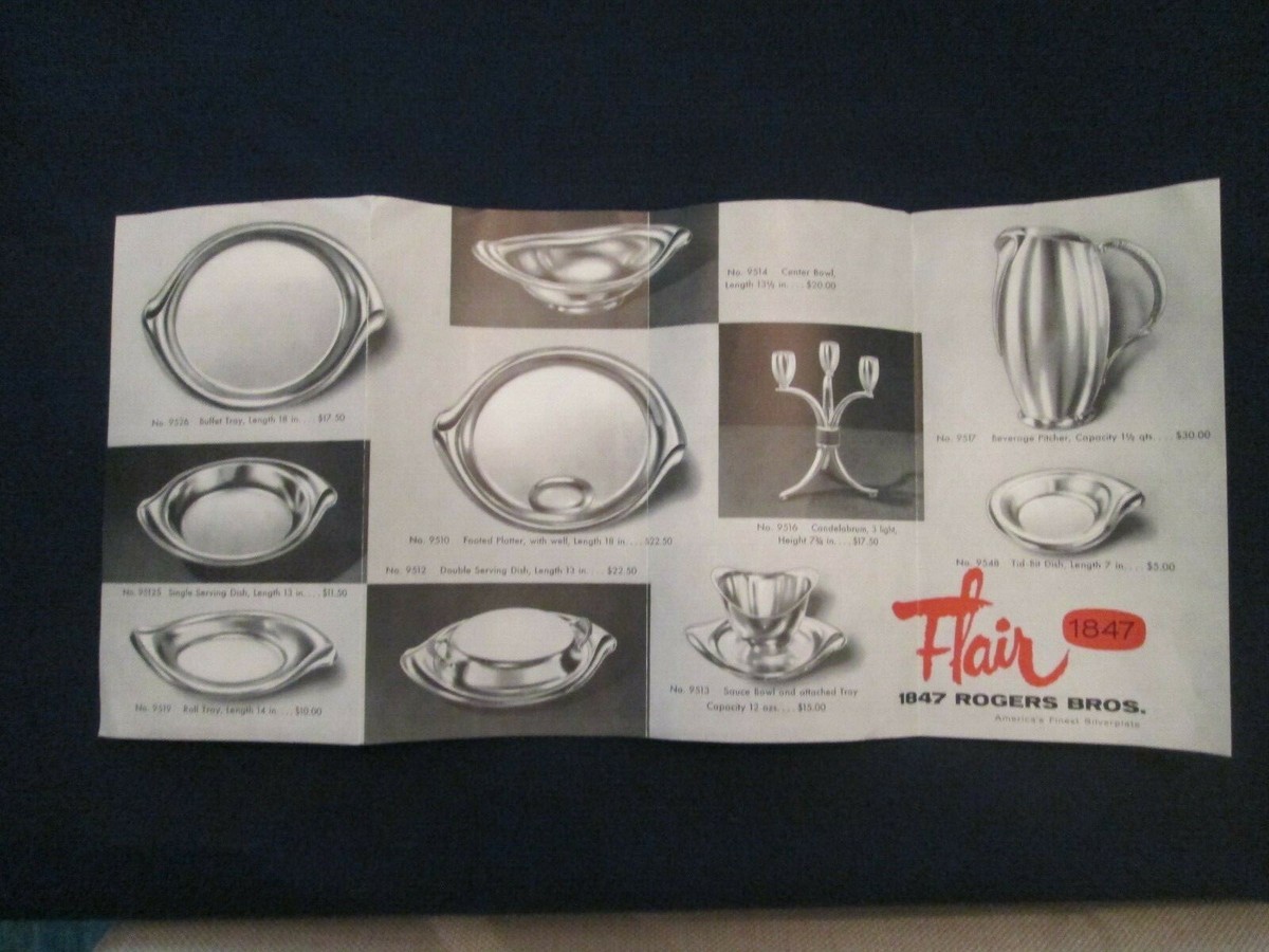54 PIECE SET service 8! Vintage 1847 ROGERS INT'L