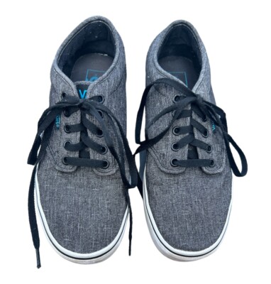 Vans Off The Wall Classic Low Top Canvas Skate Shoes Gray  display picture 2
