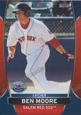 2016 Salem Red Sox Ben Moore RC Rookie Boston Minor