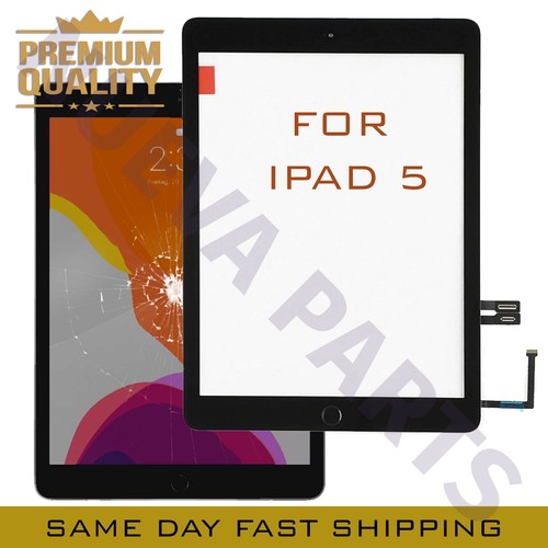 For iPad 5 Gen 5th 2017 A1822 A1823 Screen Replacement Touch Digitizer Glass