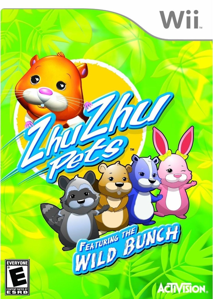 Zhu Zhu Pets: Featuring the Wild Bunch - Nintendo Wii Game