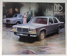 1980 Ford Ltd And Crown Victoria 16-page Original Car Sales Brochure Catalog