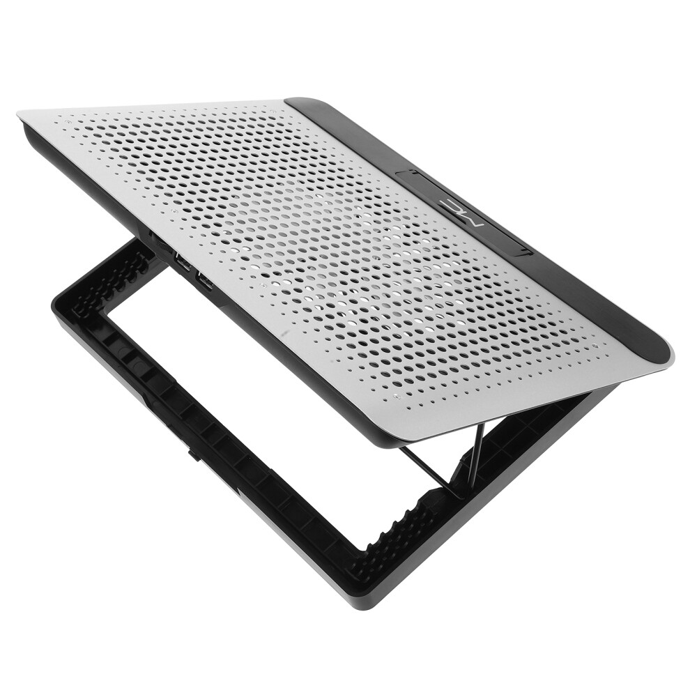 Notebook Cooler Quiet Thin Mute Computer Fan Cooler Aluminum Alloy Plate-image