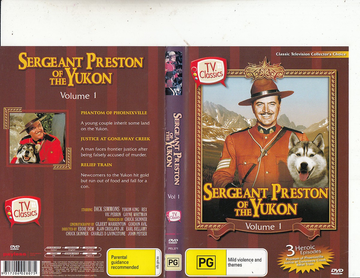 Sergeant Preston of The Yukon-Vol 1-1955-TV Series USA-[3 Episodes  