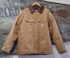 Vintage Carhartt CO3 Jacket Size 56 Workwear Made In USA Farm Chore Coat 3XL