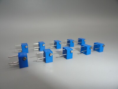 BOURNS 100K OHM 10 TURN TRIM POT  (LOT OF 10) (A2)