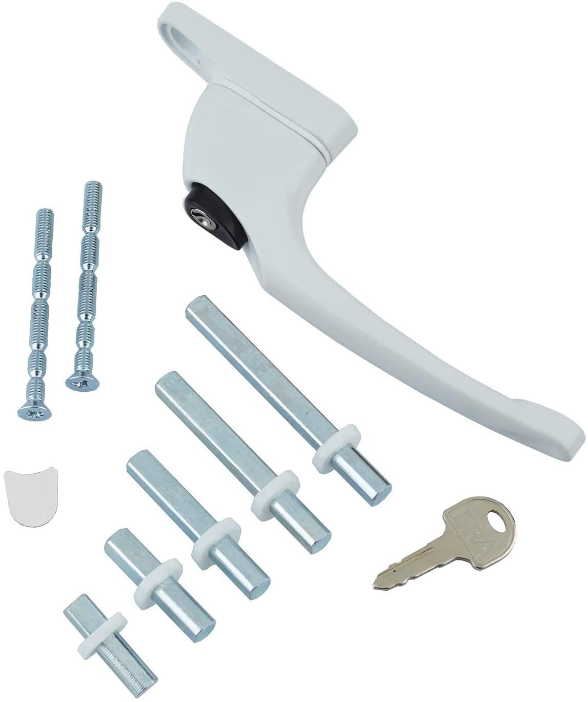 Window Handle Multi Spindle ERA Upvc Universal White Black Button Maxim