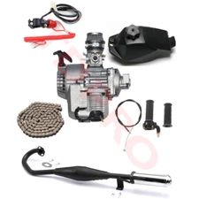 RacingEngine Motor 49CC 50CC 2 Stroke Mini Pocket Dirt Bike ATV Moped Scooter