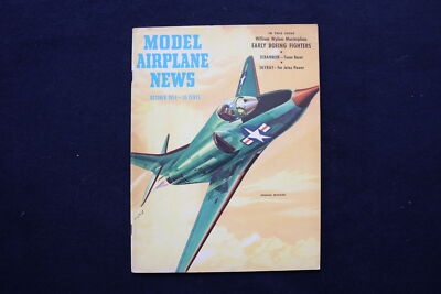 1954 OCTOBER MODEL AIRPLANE NEWS MAGAZINE - DOUGLAS SKYHAWK COVER - E 11513