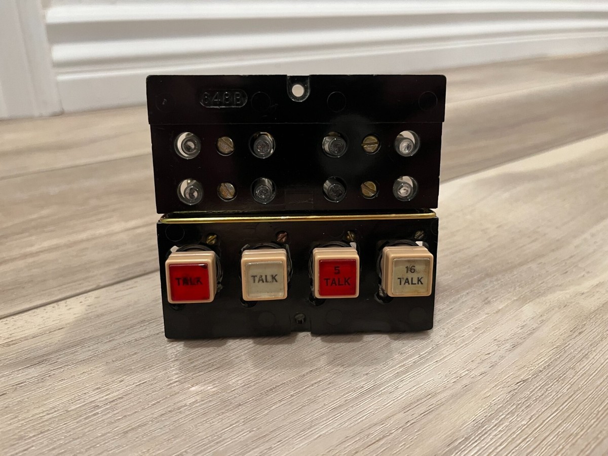 Vintage Telephone Switchboard Button Module Unbranded | eBay
