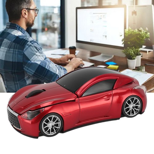 Sport Car Shape Wireless Mouse 1600 DPI Optical Sensor Mice 2.4 GHz USB Rece TPG - Picture 18 of 34