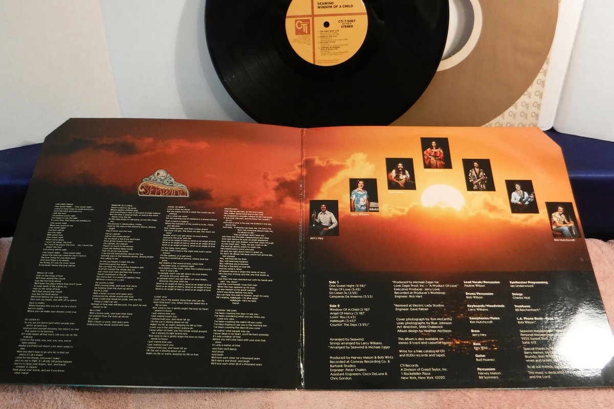 Seawind, Window Of A Child, CTI Records CTI-7-5007, 1977, Jazz-Funk, Funk | eBay Seawind, Window Of A Child, CTI Records CTI-7-5007, 1977, Jazz-Funk, Funk | eBay