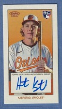 2024 Topps 206 T206 Heston Kjerstad Rookie Auto Orioles RC SP Autograph