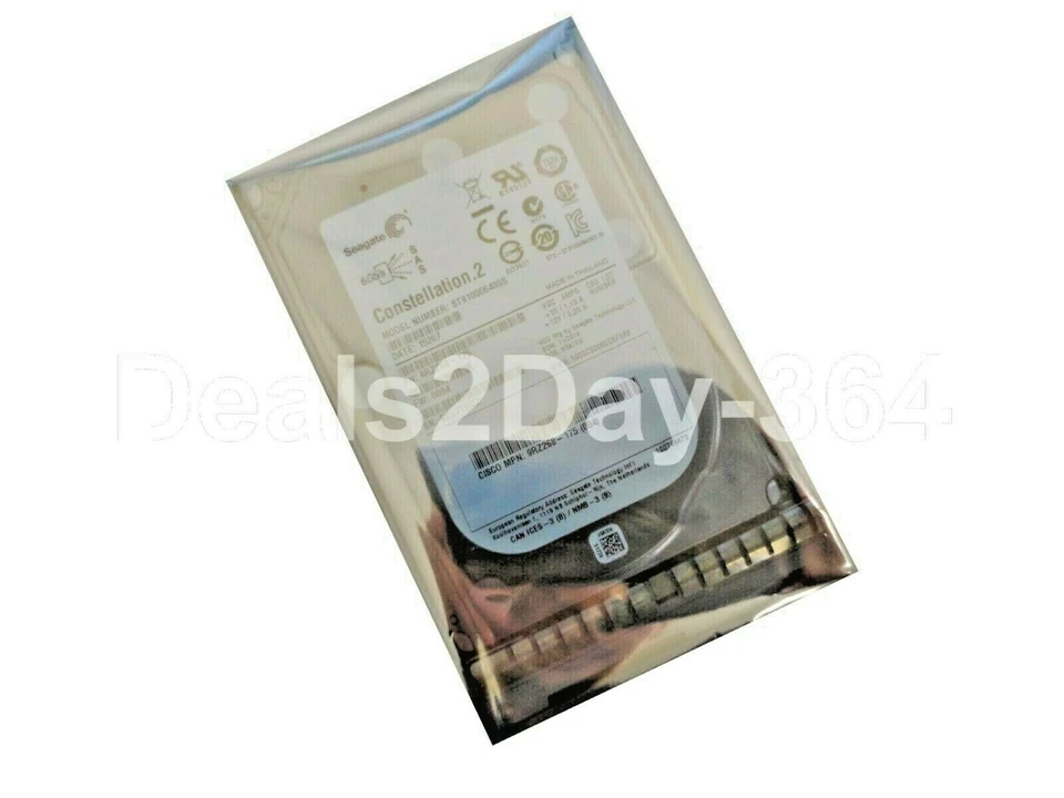 CISCO 9RZ268-175 UCS-HD1T7KS2-E 1TB 7.2K 2.5" HDD SAS w/ Caddy - Image 2 of 4