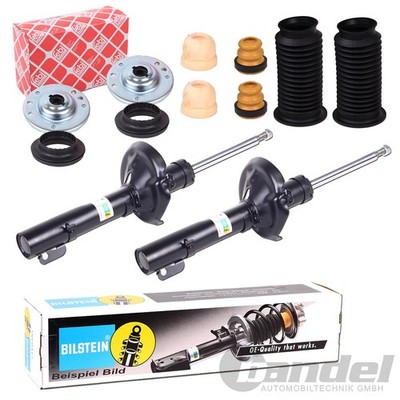 2x BILSTEIN B4 GASDRUCK STOSSDÄMPFER + DOMLAGER VORNE passend für OPEL VECTRA C