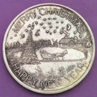 1 Troy Oz. .999 Silver. Season's Greeting's For Someone Special Round