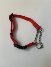 Coastal Pet Martingale Dog Collar Red with Quick Release Buckle Small 5/8 10