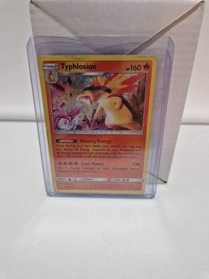 Pokemon Typhlosion 42/214 - Verlorener Donner Holo Rare - 2018 ENGLISCH