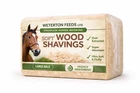 Large White Horse Bedding Shavings Bale – Weterton Feeds Soft Stable Bedding