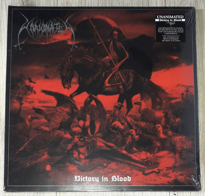 Unanimated - Victory In Blood Ltd Gatefold 2LP VINYL (Black/Death Metal) NEU/OVP