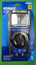 Kobalt 5995674 Auto-Range Digital Multimeter with Flashlight NEW (C2)