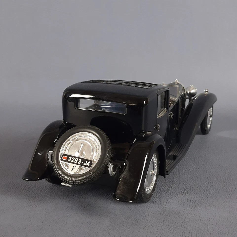 Bugatti Royale 1930 Type 41 SOLIDO 1/21 Metallo Modello da Collezione Vintage - Immagine 3 di 4