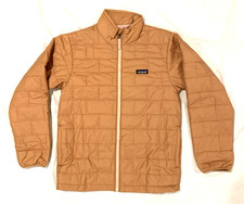 NWT 119 Patagonia Nano Puff Brick Quilted Jacket Youth Girls XL 14 Terra Pink