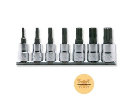 Ko-ken 3/8 Sq Triple Square Bit Socket Set XZN 7pcs RS3020/7-L50