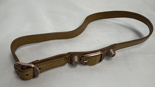 Bracciale BALENCIAGA usato pelle be danna donna senzala scatolario accesso