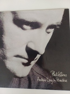 12'' MAXISINGLE + PHIL COLLINS - ANOTHER DAY IN PARADISE + RARE !!