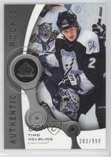 2005-06 SP Game Used Edition Authentic Rookies 283/999 Timo Helbling #127 0c2