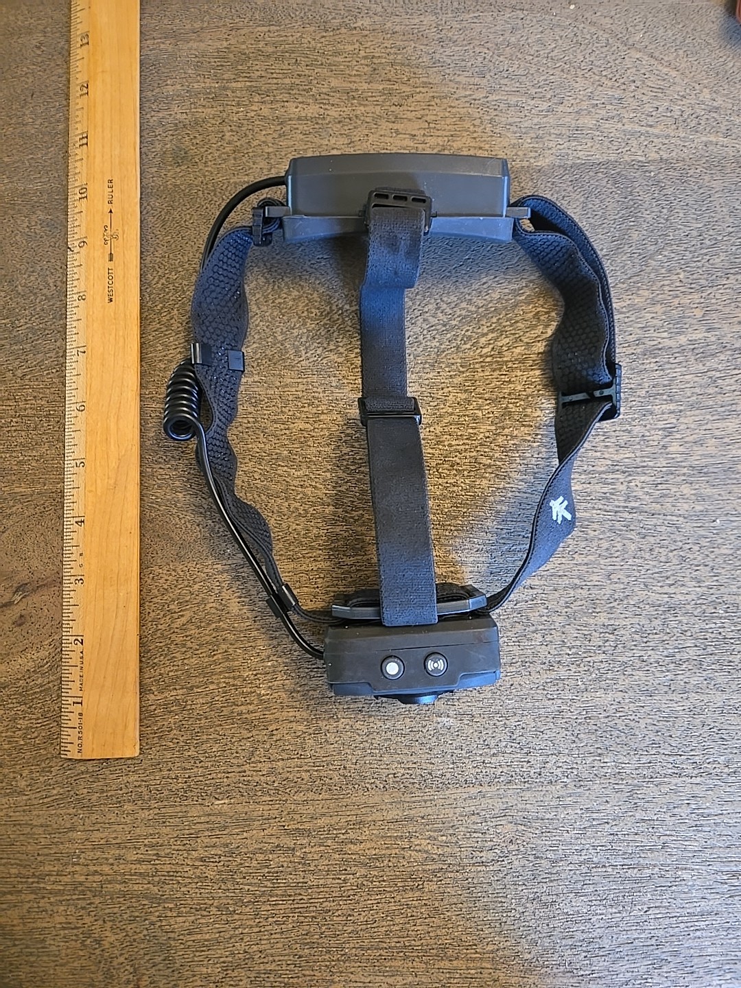 Swiss Tech Rechargeable LED Headlamp IP54 Weatherproof Drop Resistant See All 👀