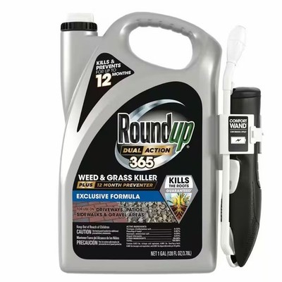 Roundup 1 Gal. Dual Action 365 Weed and Grass Killer Plus (12-Month) Preventer