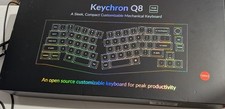 Keychron Q8 QMK Custom Mechanical Keyboard US...