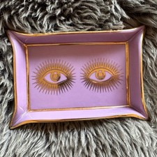 Jonathan Adler Muse Valet Tray gold eye