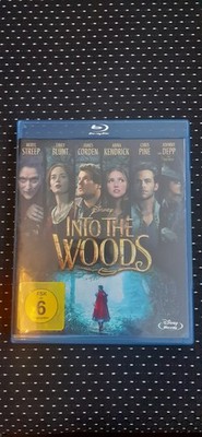 Into the Woods Blu Ray Johnny Depp Chris Pine Emily Blunt Meryl Streep