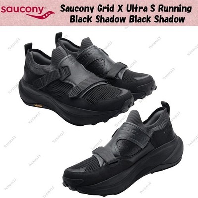 Saucony Grid X Ultra S Running Black Shadow Black Shadow Herren Gr.