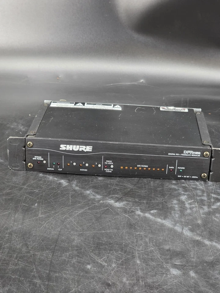 Shure DFR11EQ Digital EQ Feedback Reducer + Rack Mount - Image 2 of 4