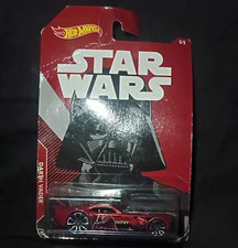Hot Wheels Star Wars Darth Vader 1:64 Red/Black Diecast Car, Unopened Box