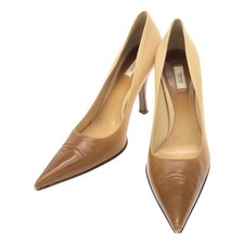 Prada Pumps Pointed Toe Gradient Beige Women's Size EU36.5/US6.5