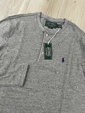 POLO Country RALPH LAUREN CLASSIC FIT LONG SLEEVE Tee SHIRT SZ L