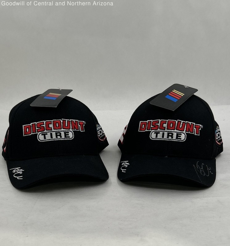 Lot Of 2 Discount Tire Exclusive Hat One W/ Signature