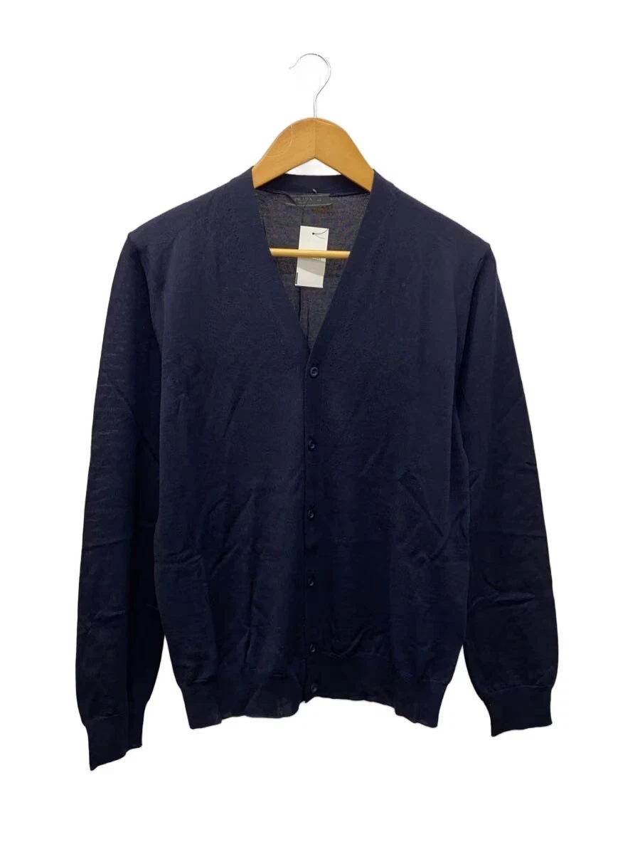 24AW PRADA カーディガン ネイビー サイズ46 24AW PRADA カーディガン